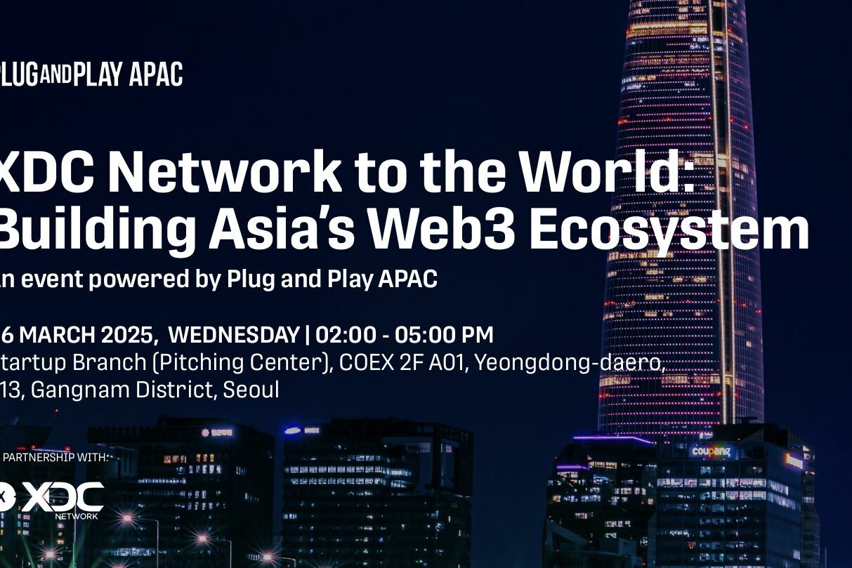 XDC Web3 startup